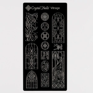 Crystal Nails Körömnyomda lemez - Vitrage főképe